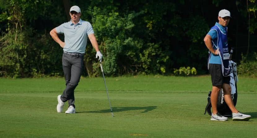 Shane Lowry Leads In India With A 64, Rory McIlroy Leaves Driver Out Of The Bag And Shoots 69