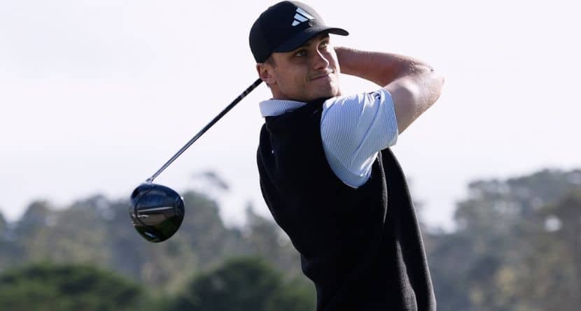 Ludvig Aberg Takes Advantage Of A Rule Change On Replacing Damaged Drivers