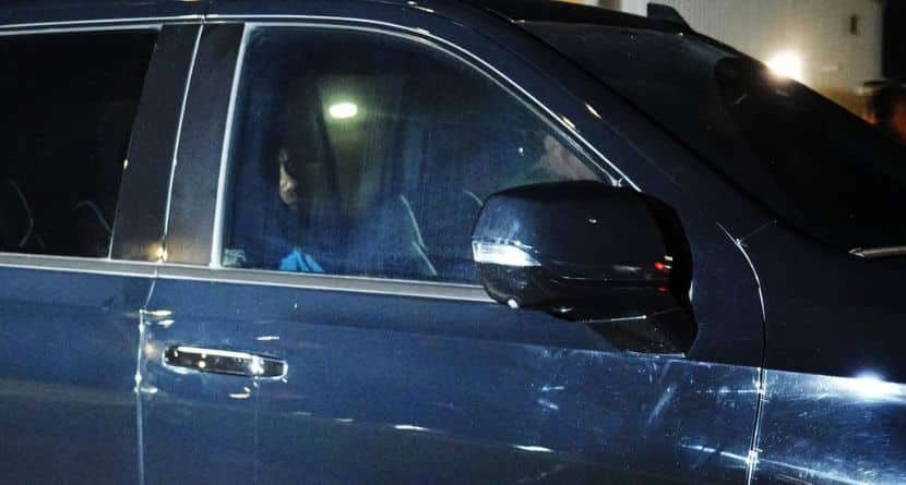 Tiger Woods leaves the Martin County Sheriff's Office jail facility following his involvement in a car crash where he was arrested on a DUI charge on Friday, March 27, 2026 (AP Photo/Jim Rassol)