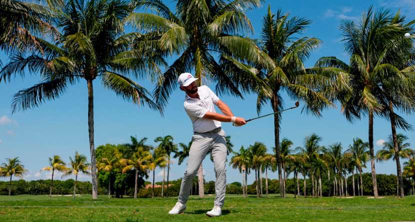 Cameron Young Makes Big Putts To Take Early Lead At Cadillac Championship In Tour’s Doral Return