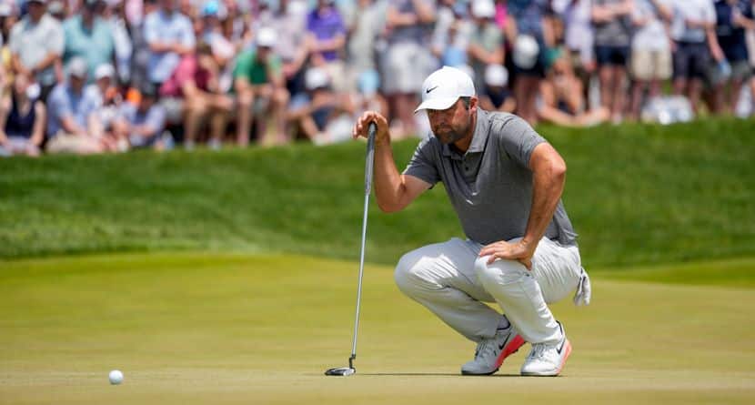 Scheffler Can’t Conjure Final-Round Magic In PGA Championship Title Defense