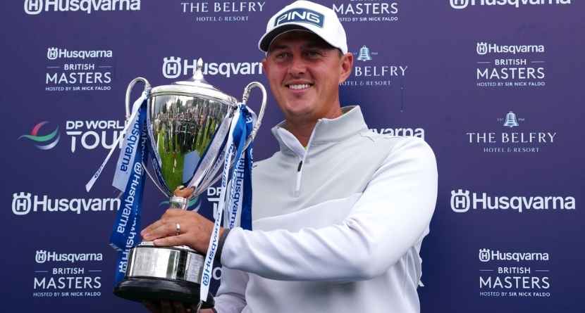 Signed, Sealed, Delivered: Former Grocery Driver Joe Dean Wins British Masters With Wife As Caddie